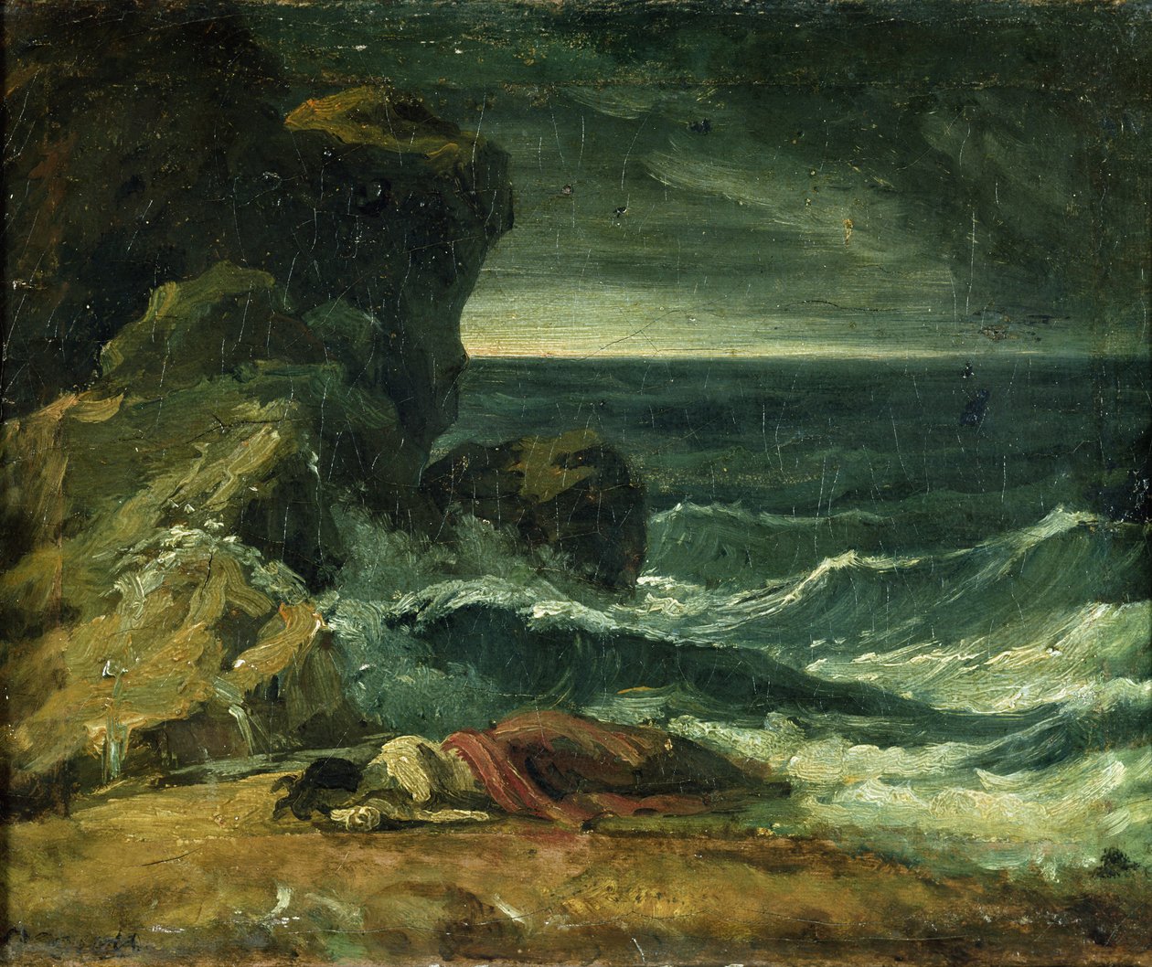 A tempestade ou o naufrágio de Theodore Gericault