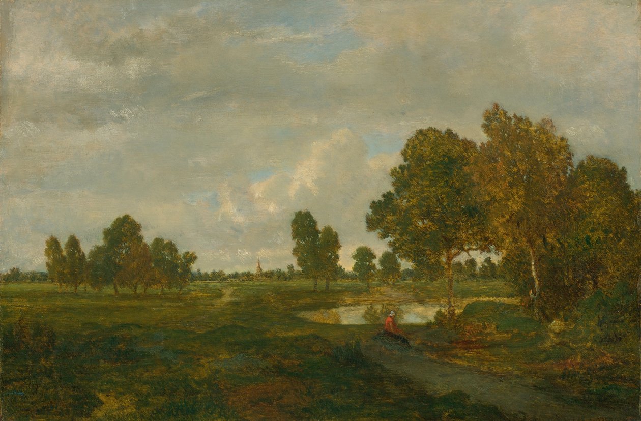 O mar de Pierre Etienne Theodore Rousseau