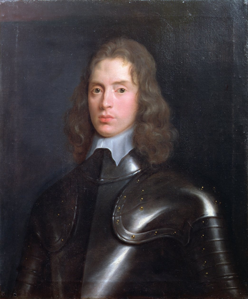 Retrato de Robert Stephens (1622-1675) de Eastington, Gloucestershire, 1641 (óleo sobre tela sem forro) de Theodore circle of Russel