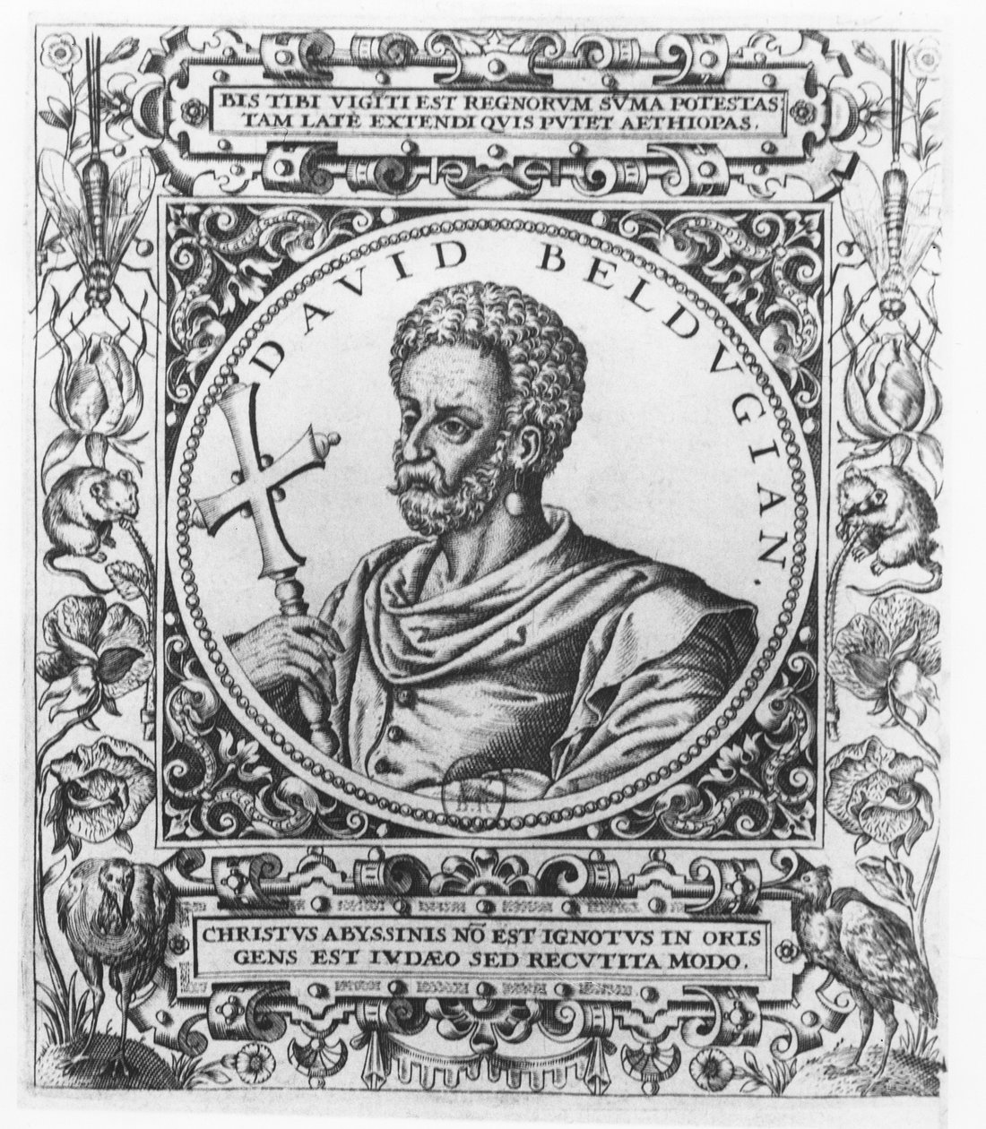 David Beldugian, Imperador da Abissínia de Theodore de Bry