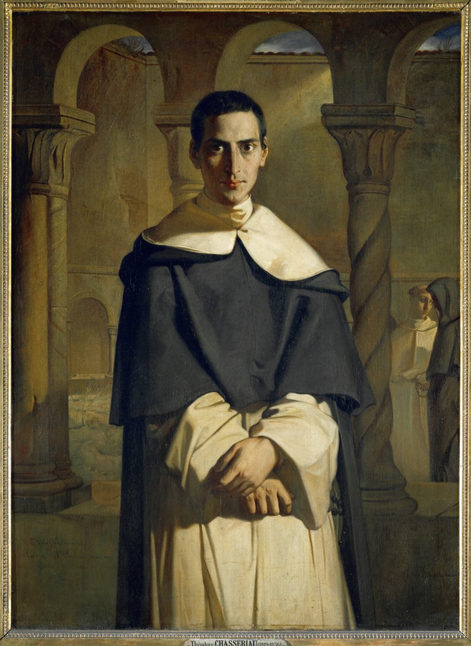 Padre Dominique Lacordaire ... de Théodore Chassériau