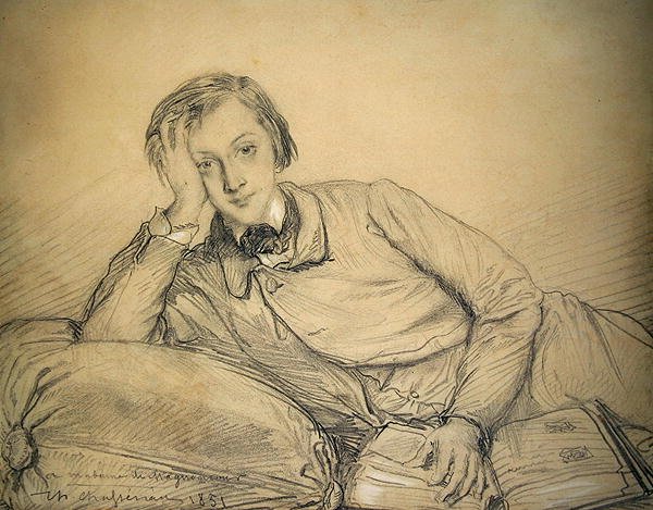Retrato de Raymond de Magnoncourt de Théodore Chassériau
