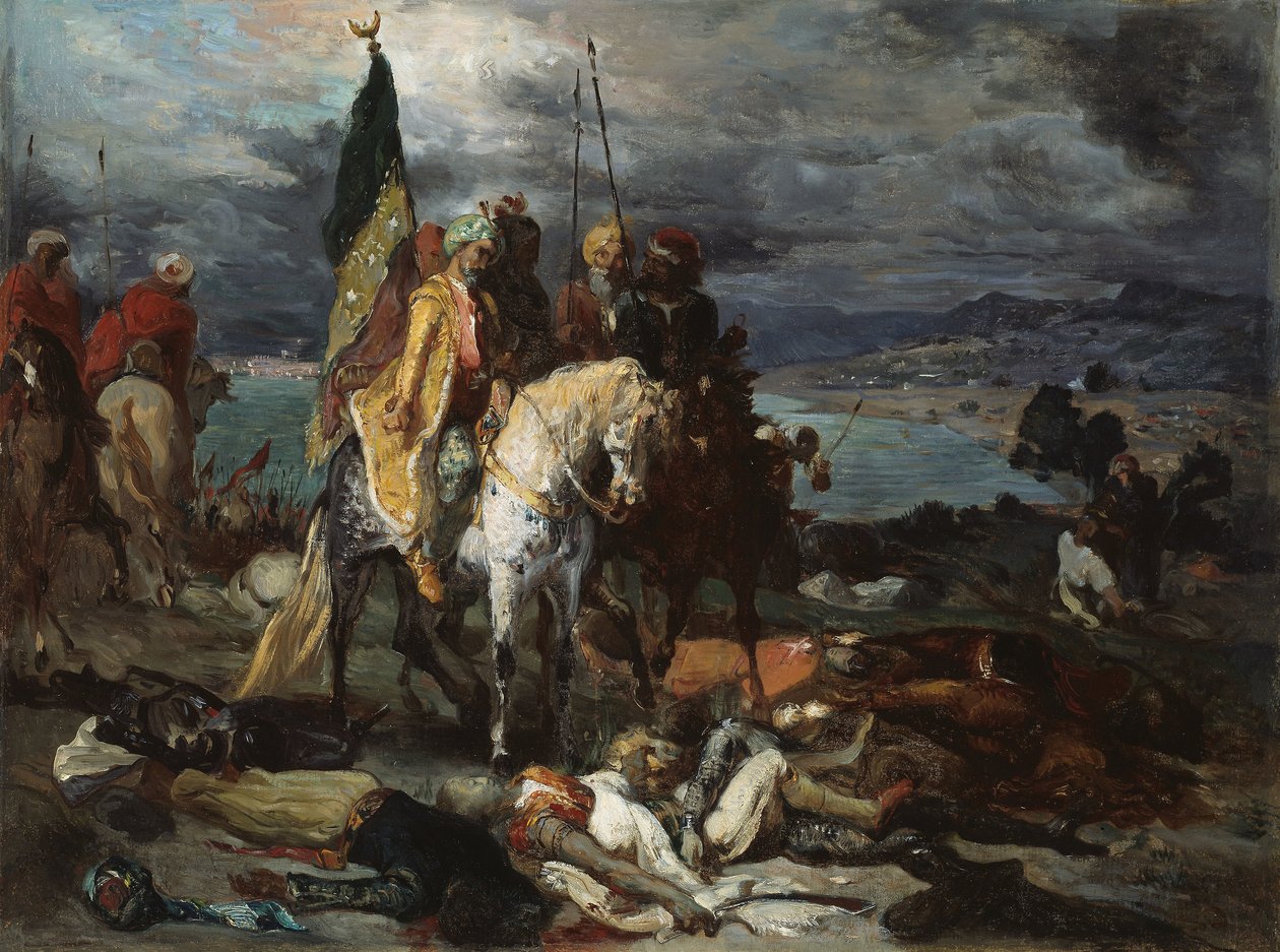 Sarracenos e Cruzados de Théodore Chassériau