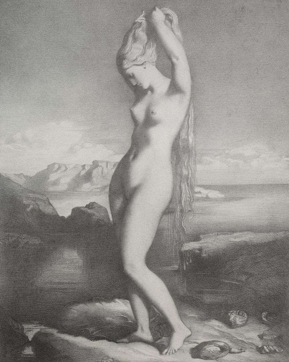 Vênus Anadyomena de Théodore Chassériau