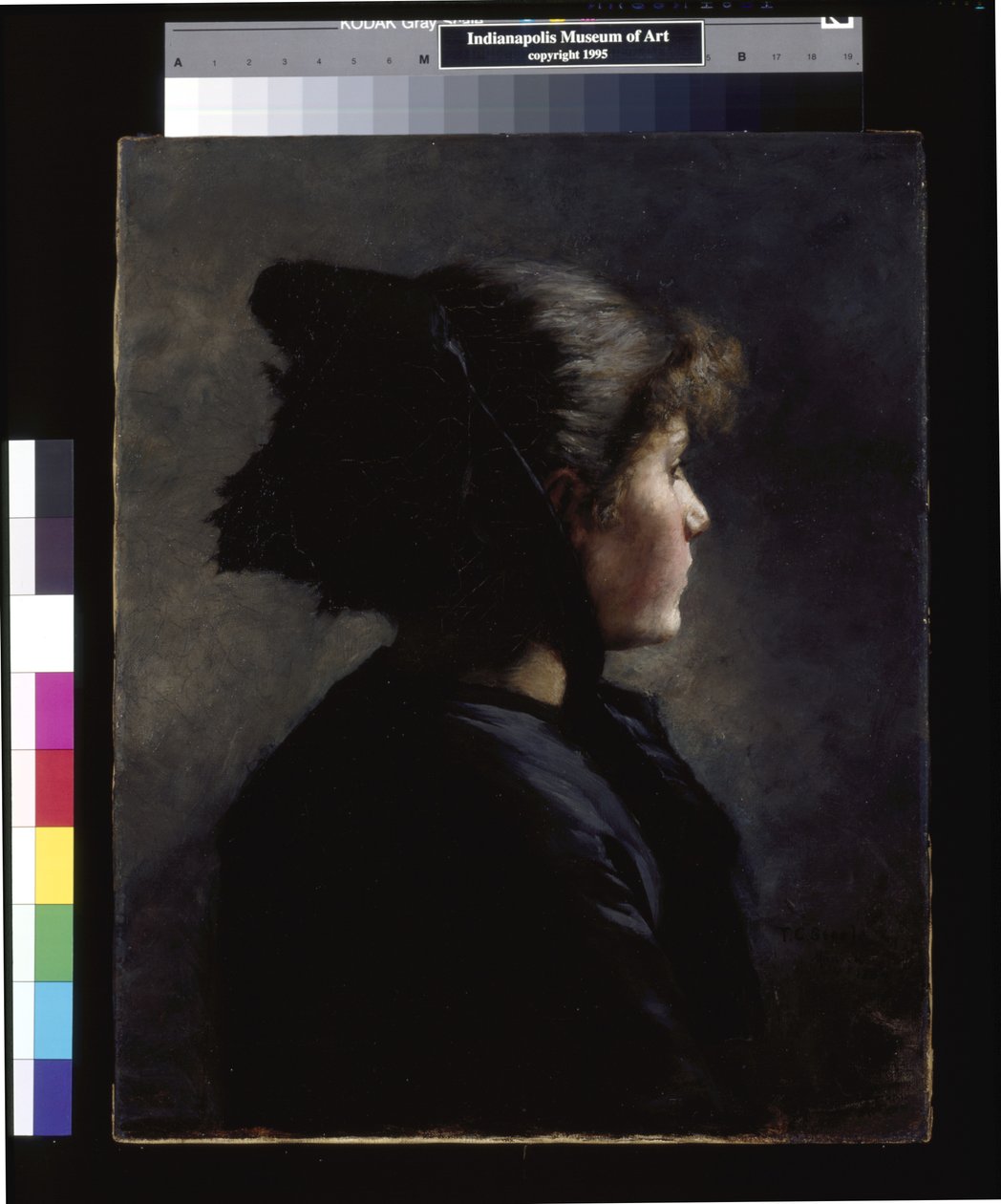 Munique Girl (óleo sobre tela) de Theodore Clement Steele