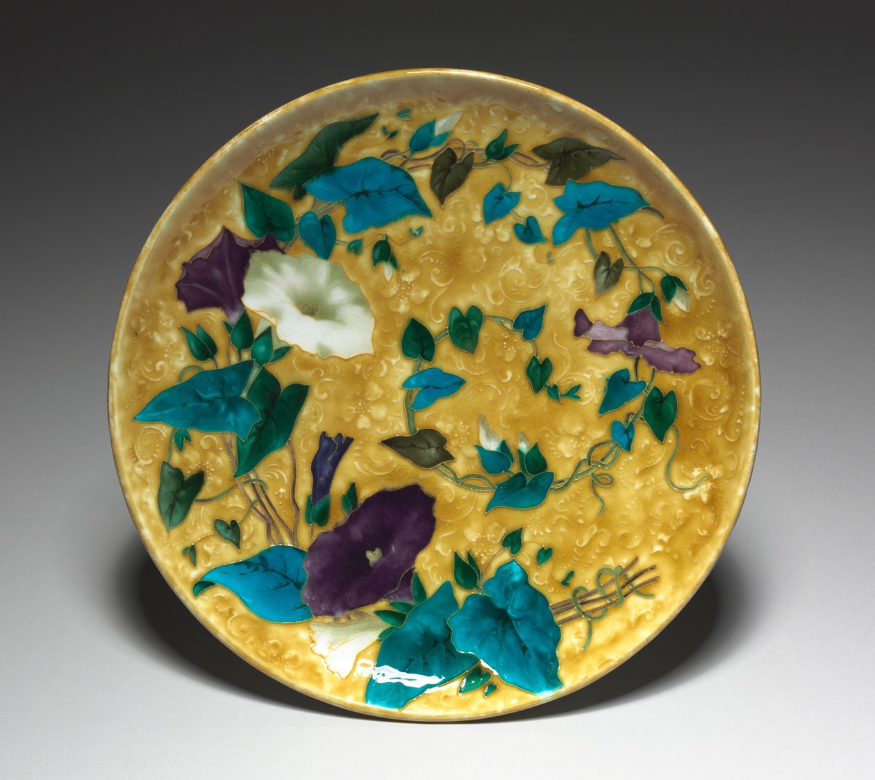 Prato, c.1880-1890 (terracota) de Theodore Deck