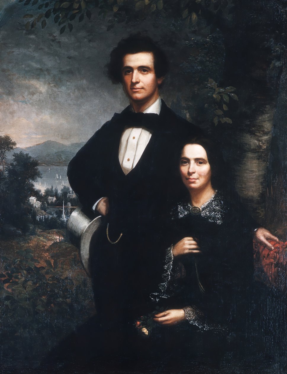 Sr. e Sra. Daniel T. MacFarlan, 1858. de Theodore E. Pine