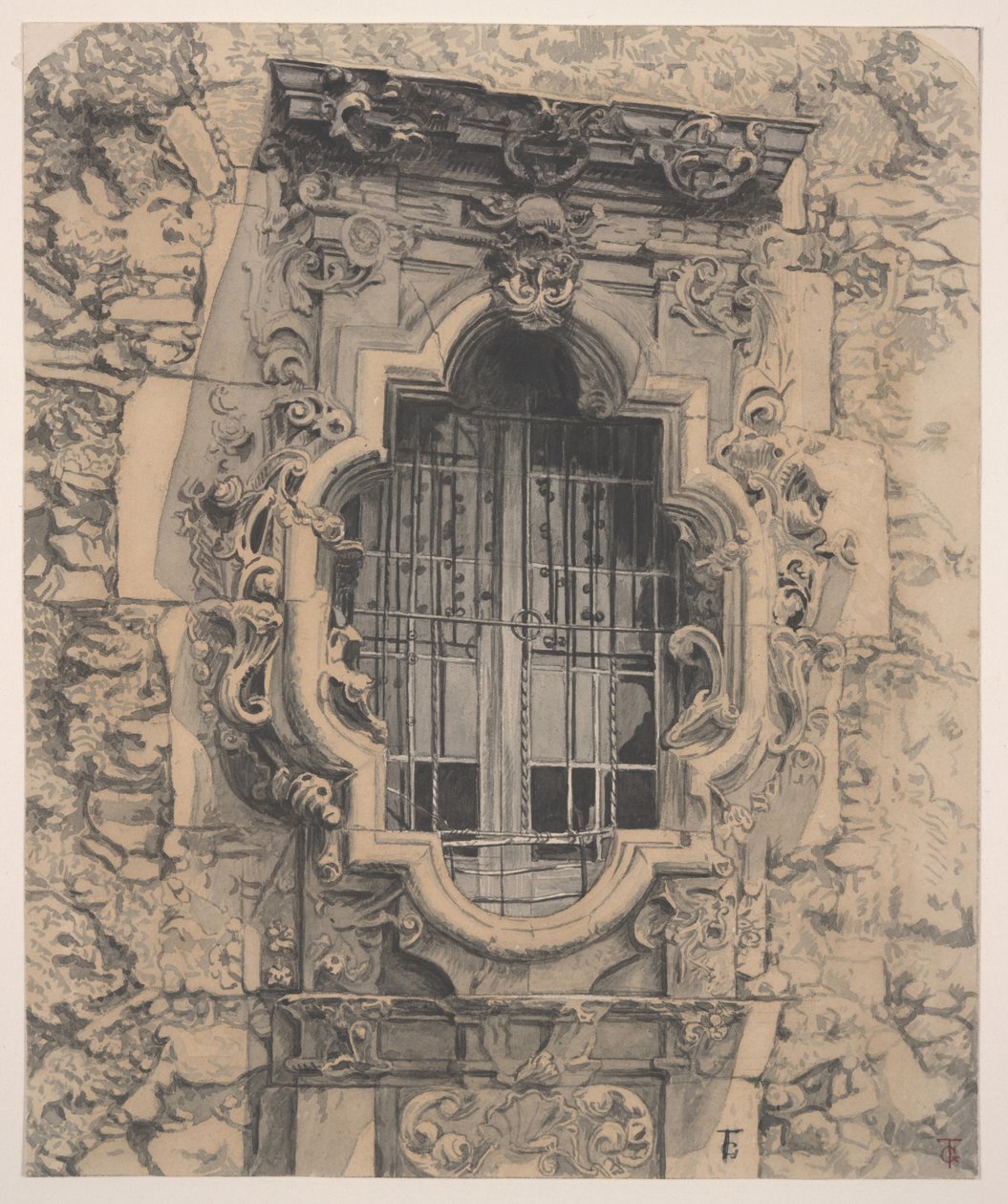 Rose Window, Mission San Jose de Theodore Gentilz