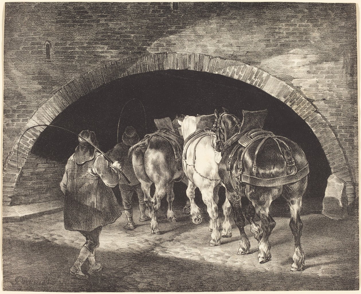 Adelphi Wharf de Theodore Gericault