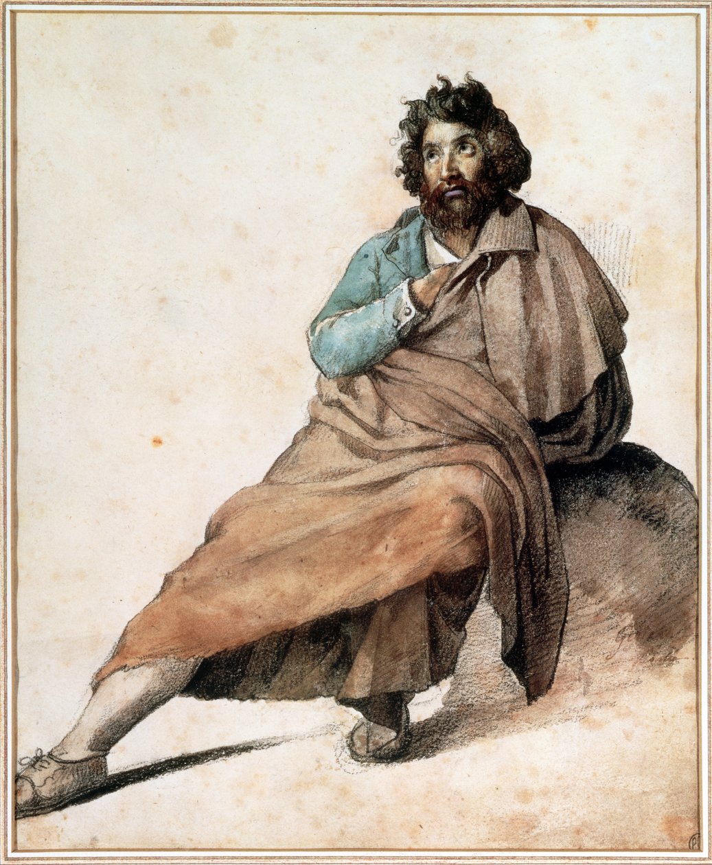 Um montagnard italiano de Theodore Gericault