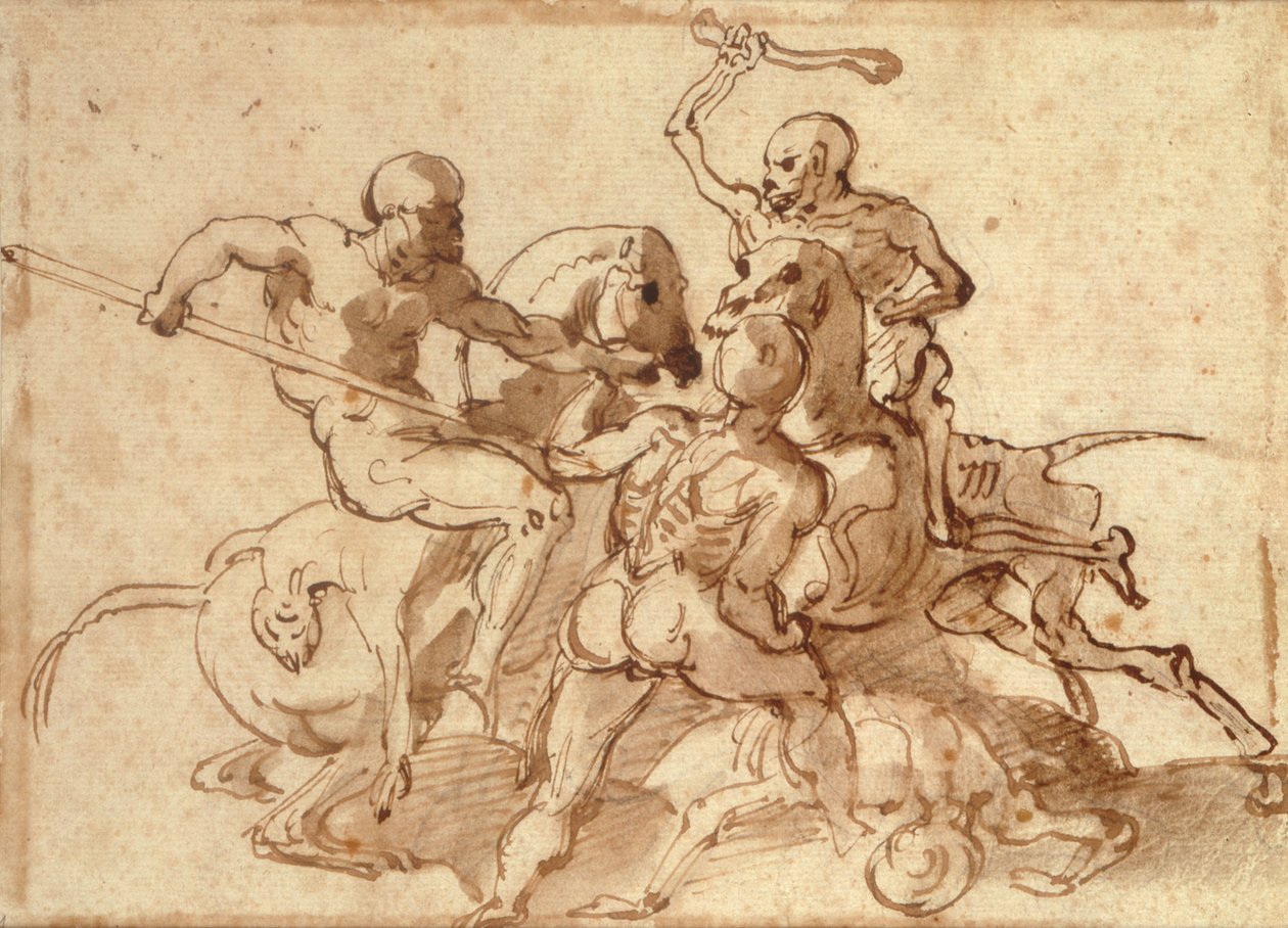 Combate com a morte de Theodore Gericault