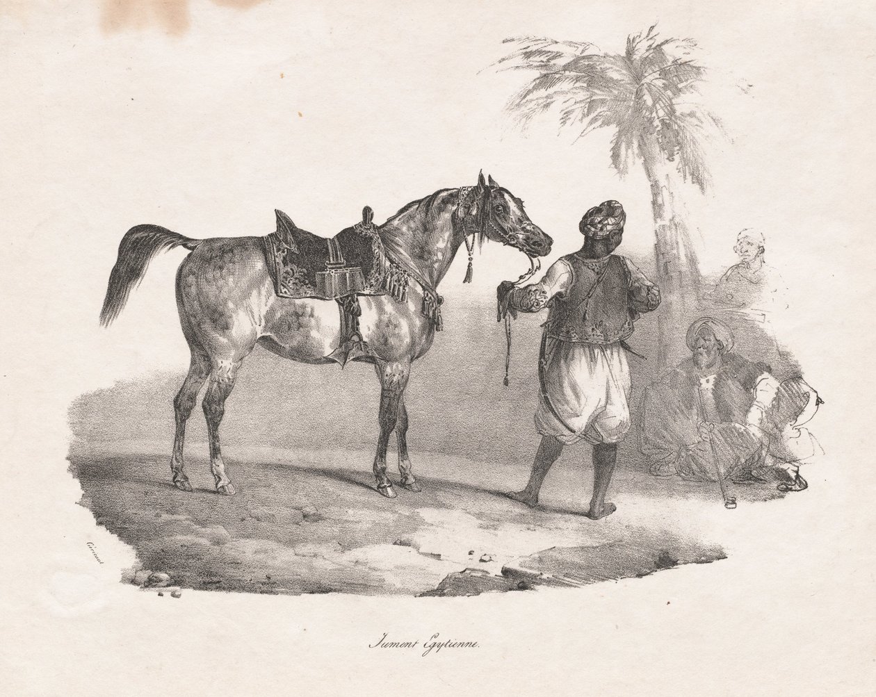 Égua egípcia de Theodore Gericault
