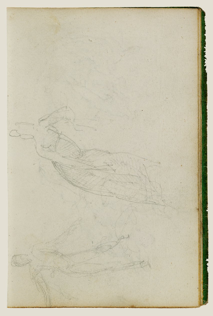 Estudos de figura de Theodore Gericault