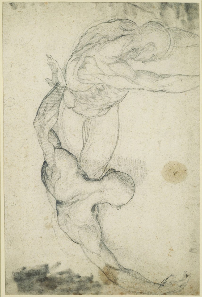 Géricault - Estudo para a Jangada da Medusa, 1818 de Theodore Gericault