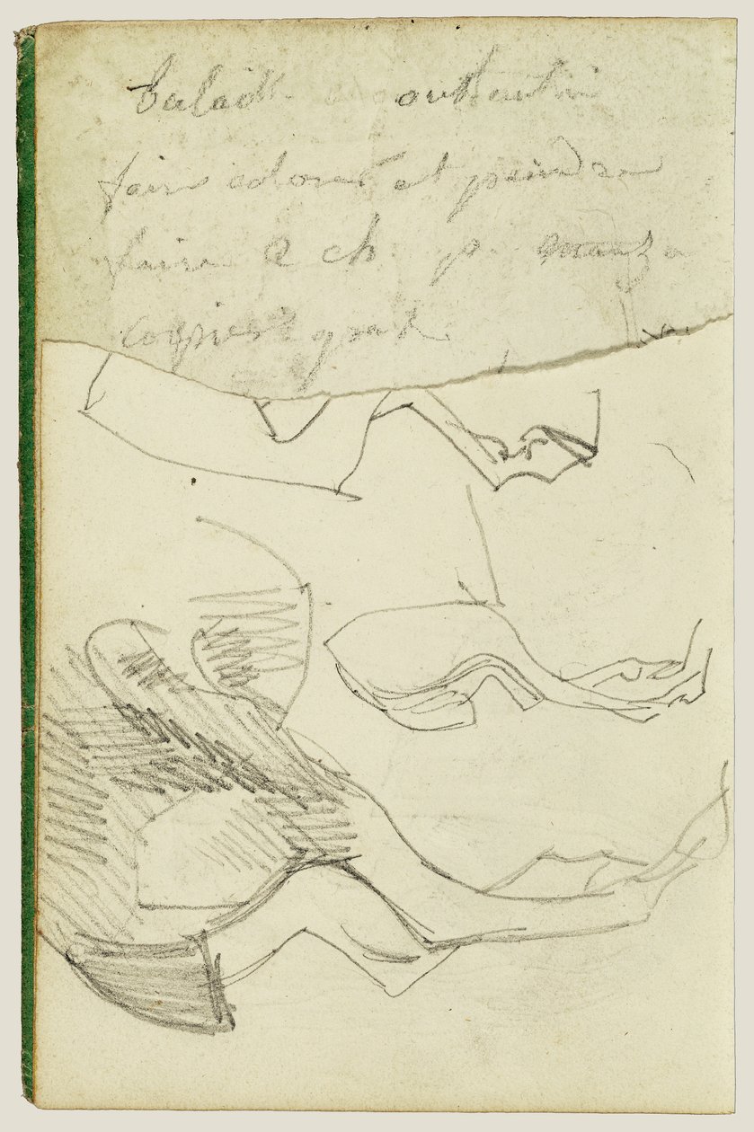 Estudos sobre cavalos de Theodore Gericault