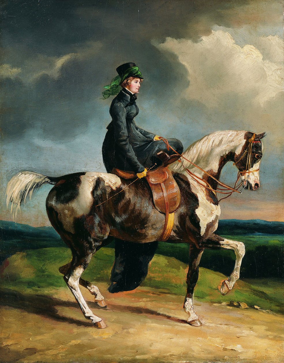 Amazona, 1820 ou mais tarde. de Theodore Gericault