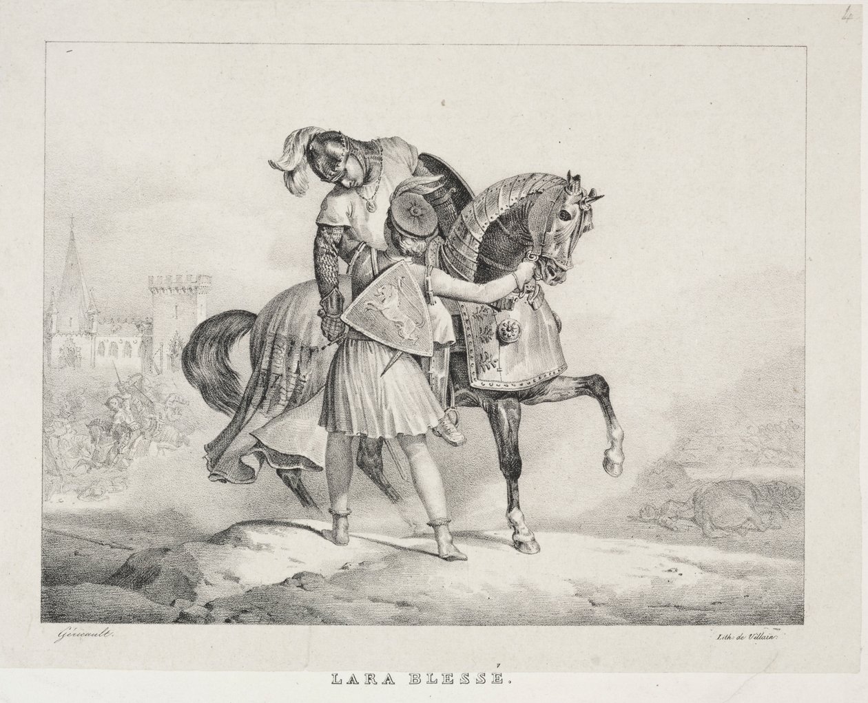 Lara doeu. de Theodore Gericault