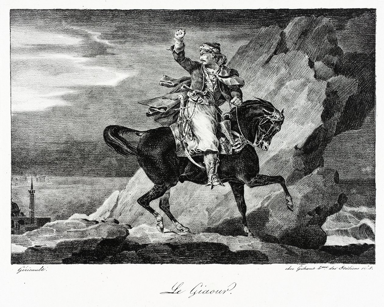 O Giaour de Theodore Gericault