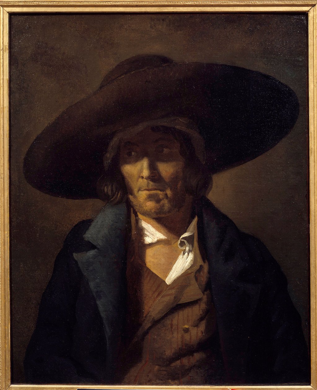 Retrato do Homem chamado de Pintura Vendeen por Theodore Gericault (1791-1824) Sol do século XIX. 0,81x0,64 m de Theodore Gericault