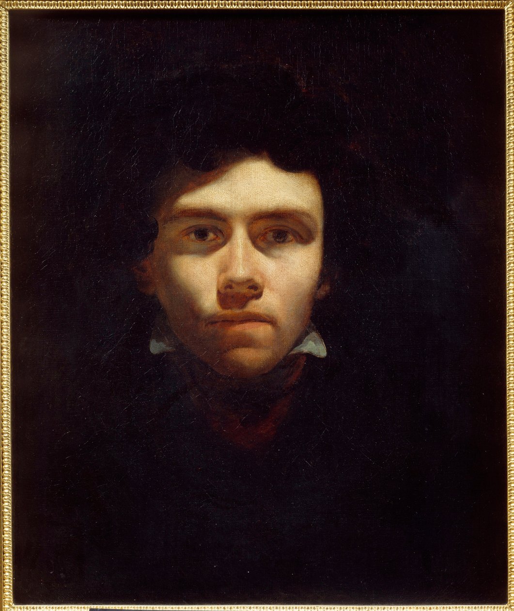 Retrato do Pintor Eugene Delacroix (1798-1863) Pintura de Theodore Gericault (1791-1824) 1820-1824 Sol. 0,5x0,6 m Rouen, Musee des Beaux Arts de Theodore Gericault