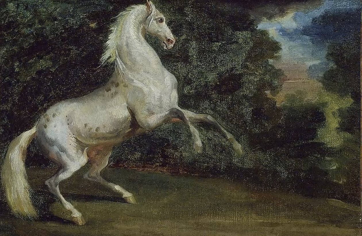 Cavalo Empinado de Theodore Gericault