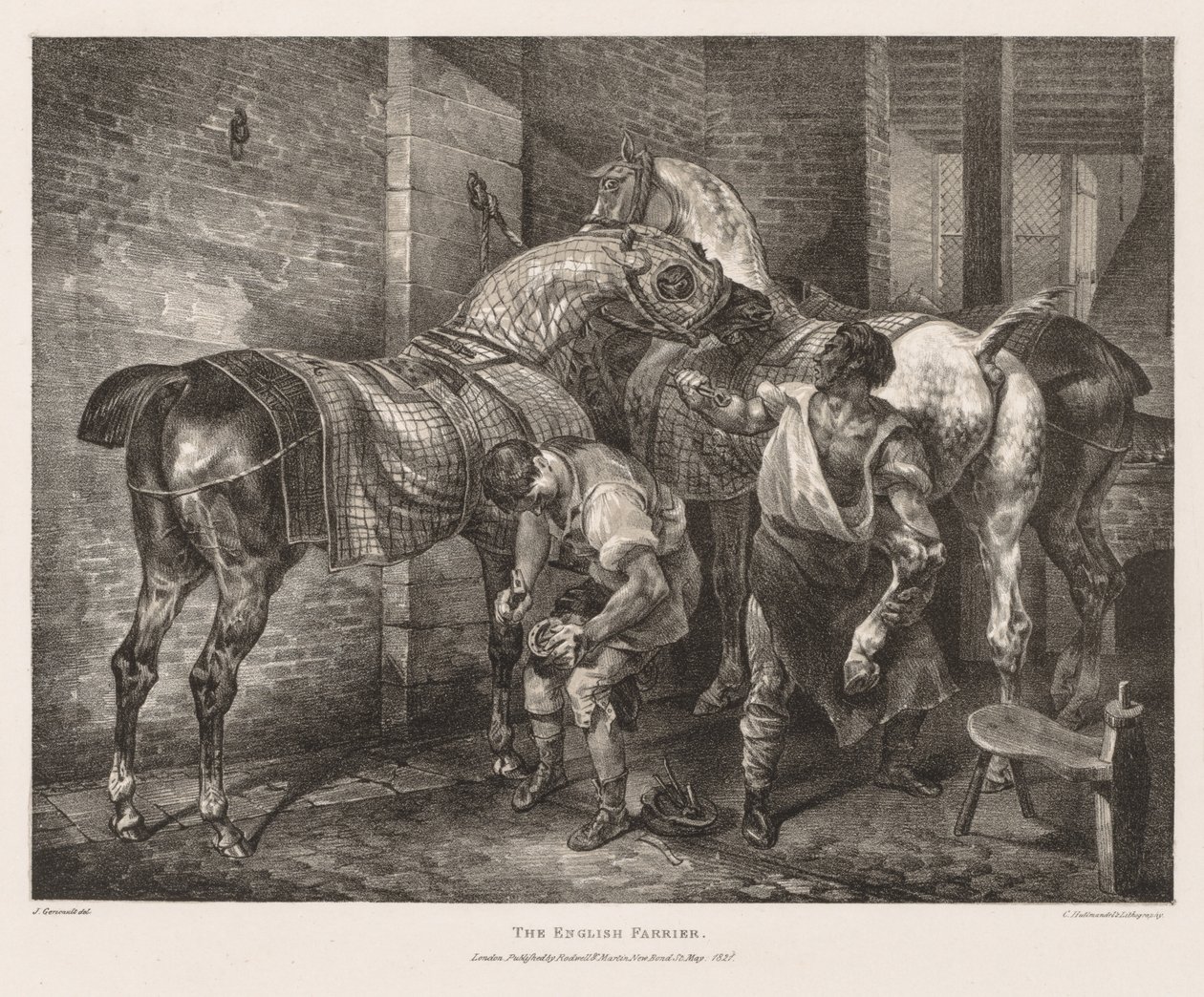 O ferrador inglês de Theodore Gericault