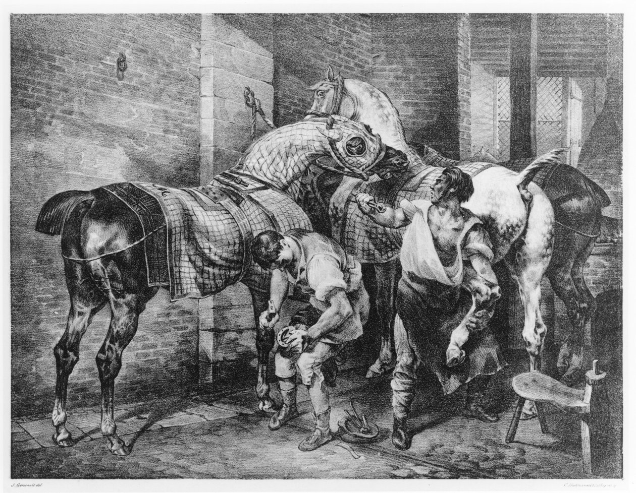 O Ferrador Inglês de Theodore Gericault