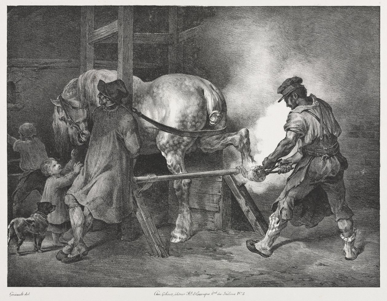 O Ferreiro Flamengo de Theodore Gericault