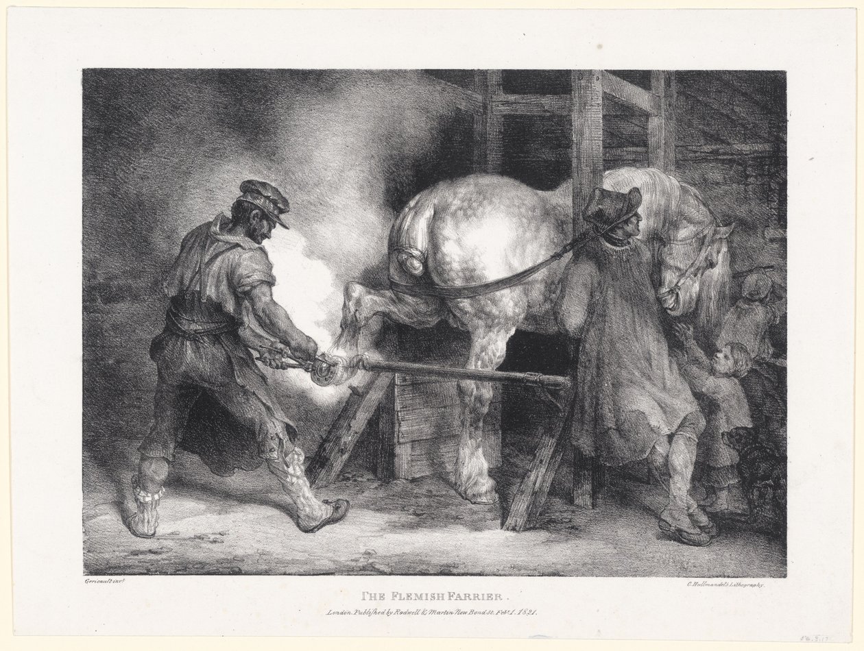 O Ferrador Flamengo de Theodore Gericault