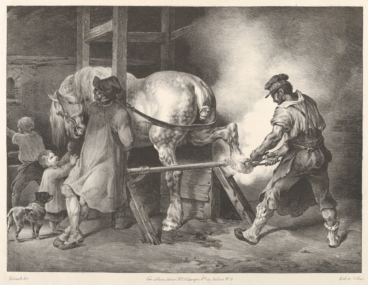 O Ferrador Flamengo de Theodore Gericault