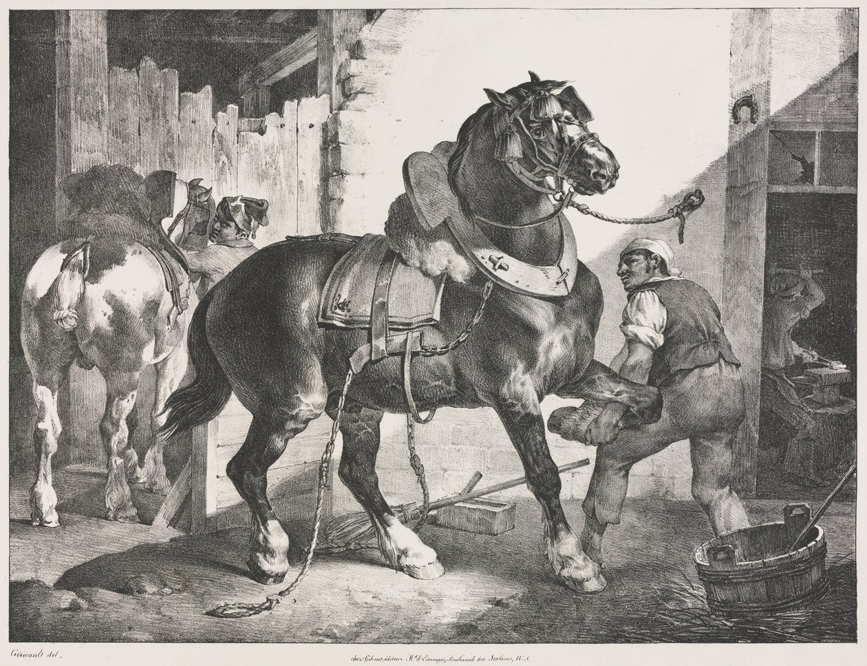 O ferreiro francês de Theodore Gericault