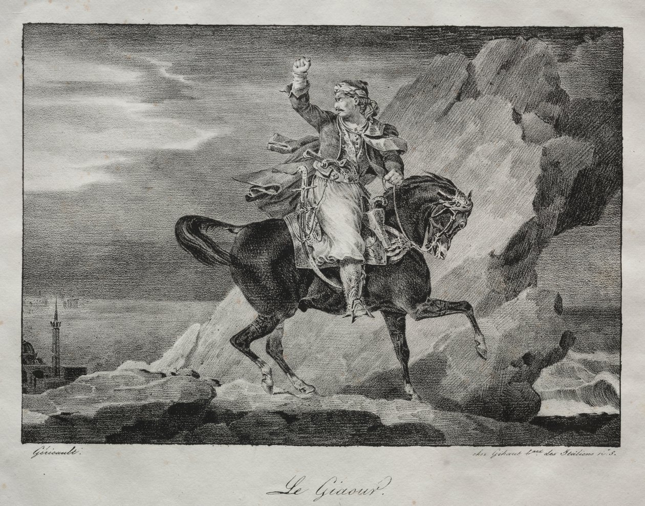 O Giaour de Theodore Gericault
