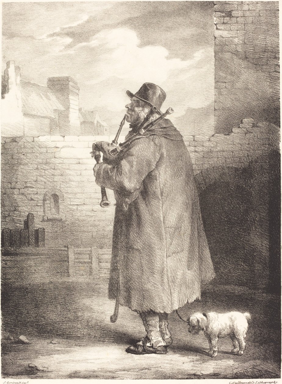 O flautista de Theodore Gericault