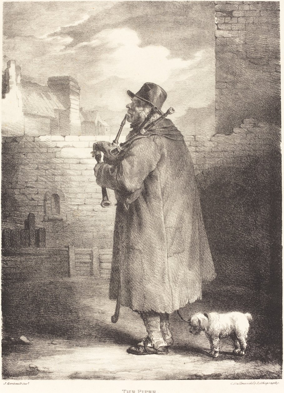 O flautista de Theodore Gericault