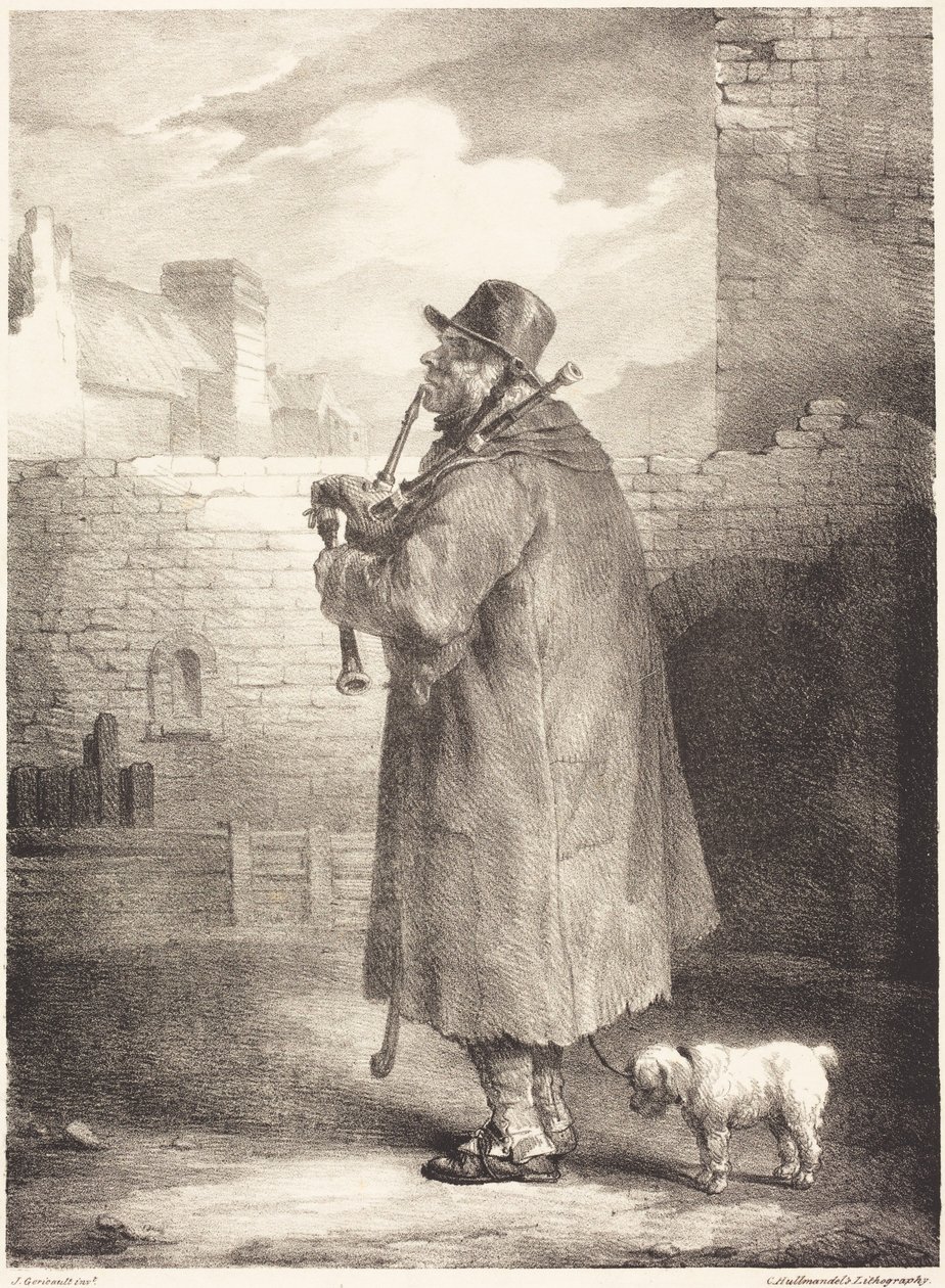 O Flautista de Theodore Gericault