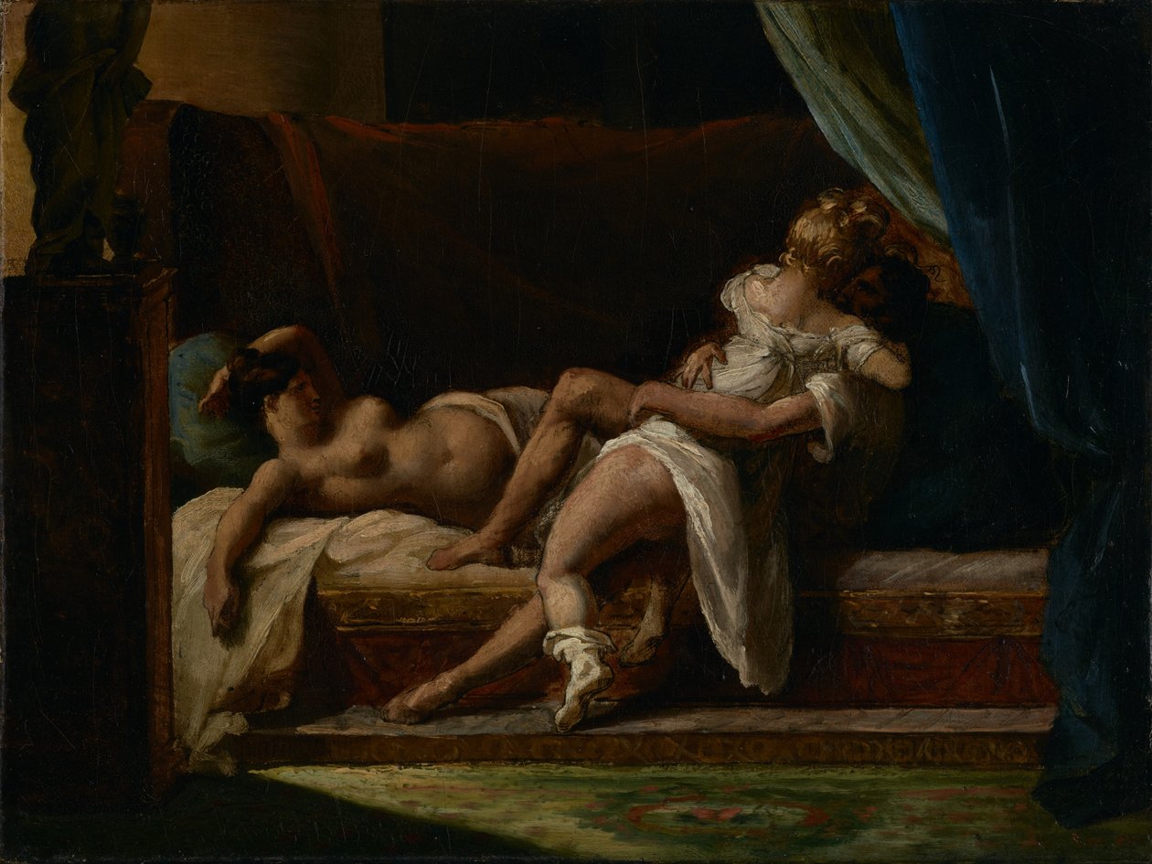 Três Amantes de Theodore Gericault
