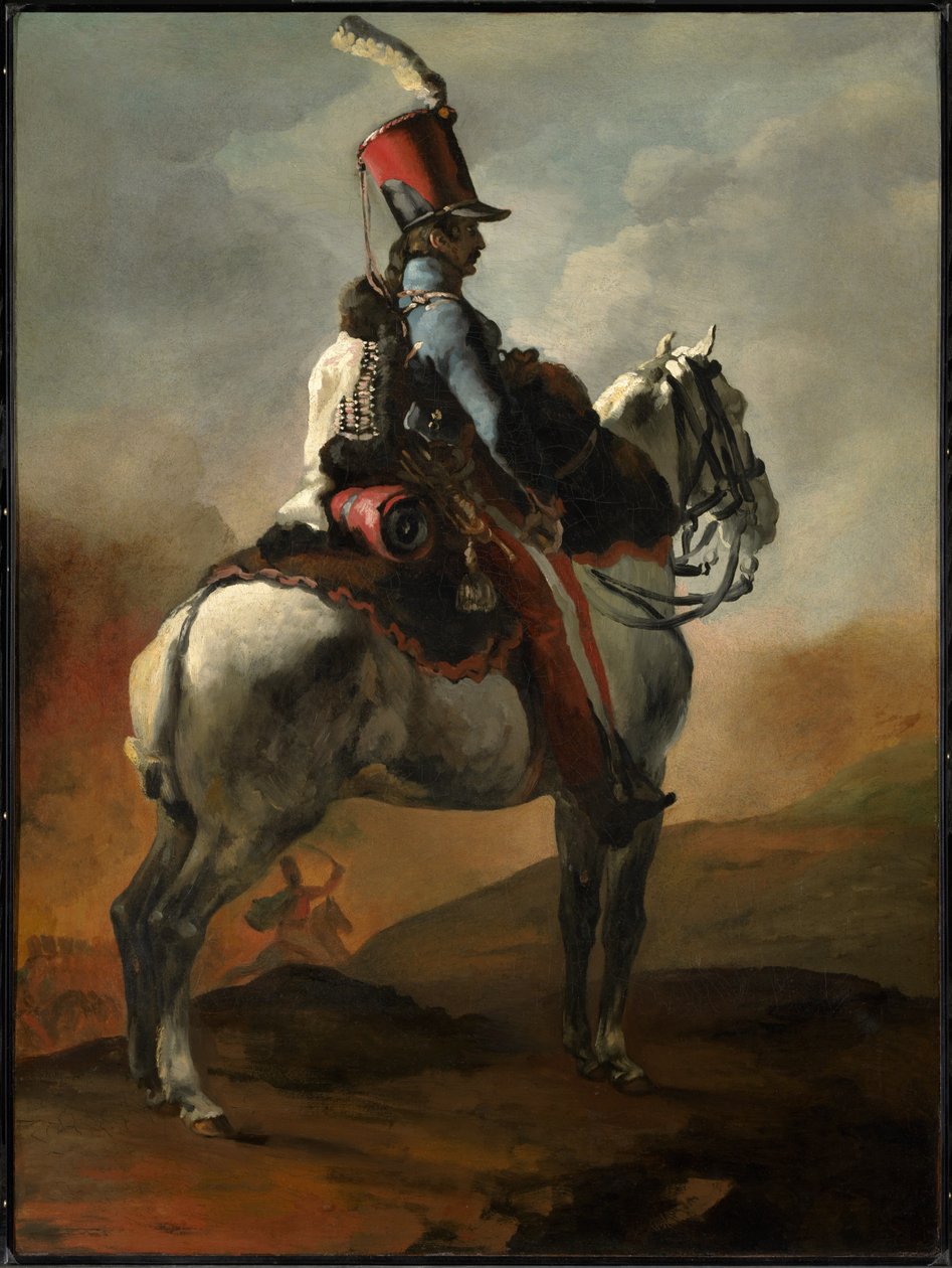 Trompetista dos hussardos de Theodore Gericault