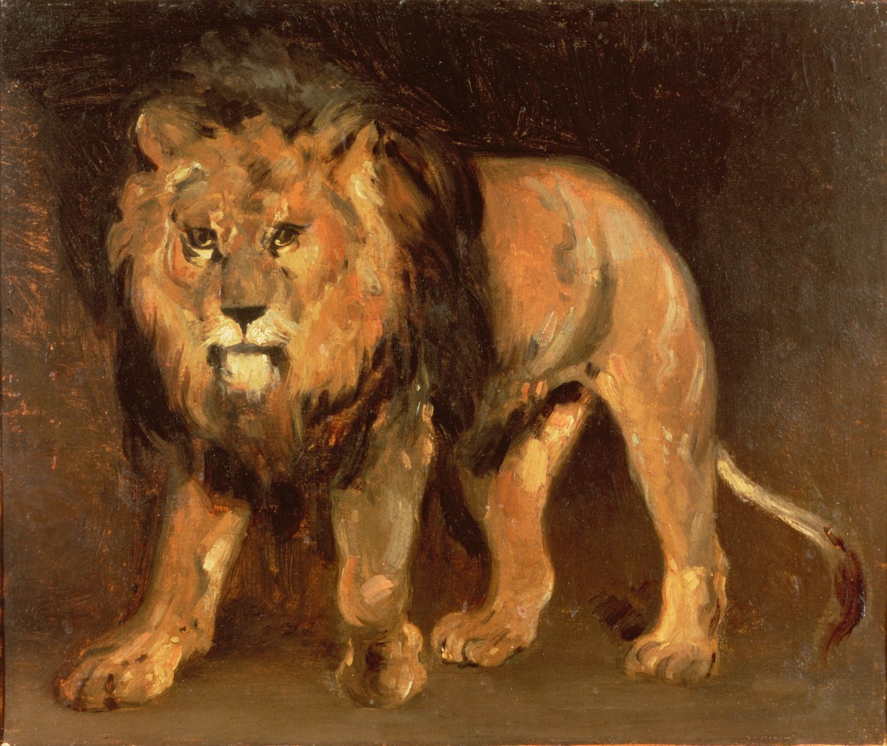 Leão ambulante de Theodore Gericault