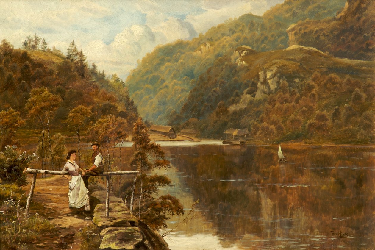 O cais do barco, Loch Katrine de Theodore Hines