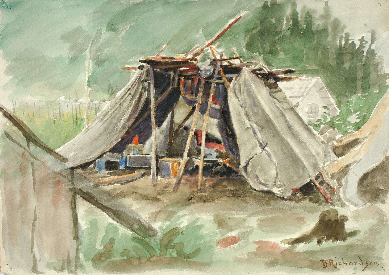 Indian Camp, Alasca de Theodore J. Richardson