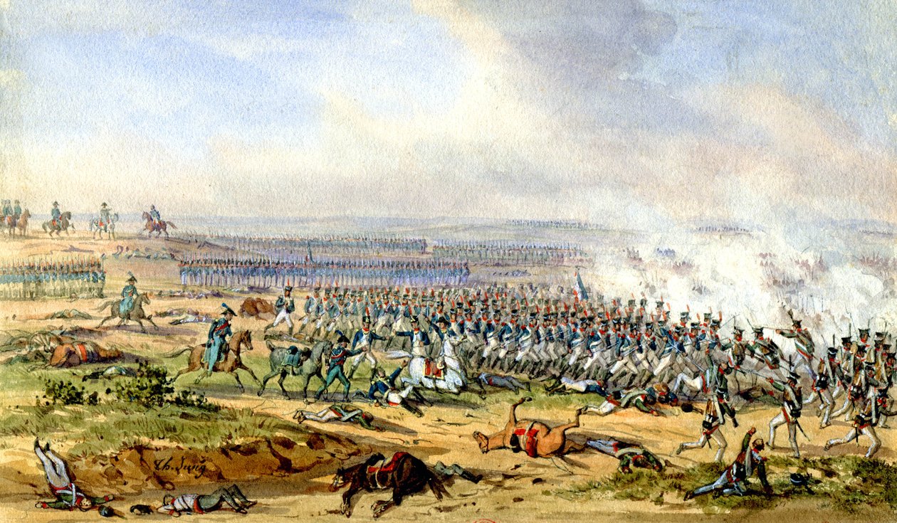 Batalha de Austerlitz de Theodore Jung