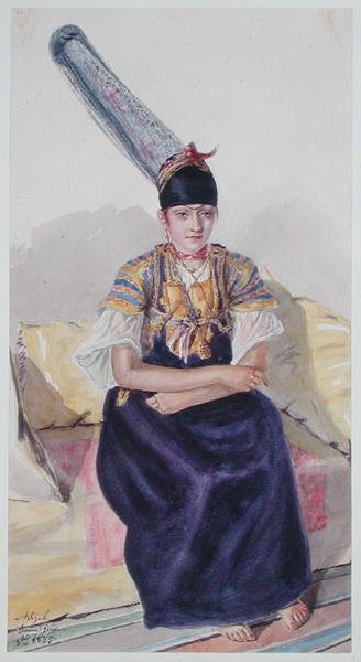 Uma mulher judia na Argélia de Theodore Leblanc