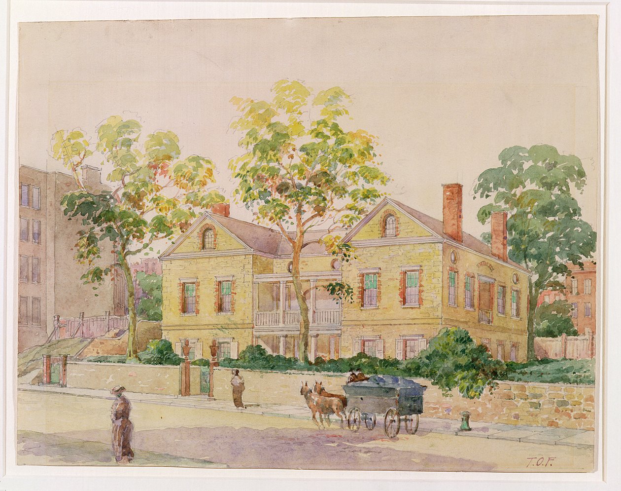 Casa de Abigail Adams Smith de Theodore Oscar Fraenkel