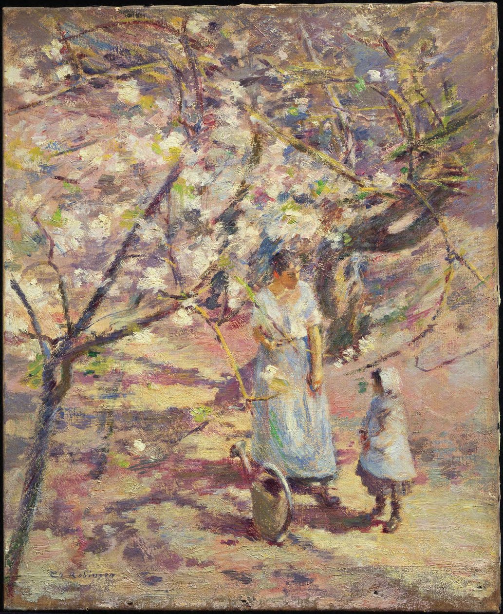 No pomar de Theodore Robinson