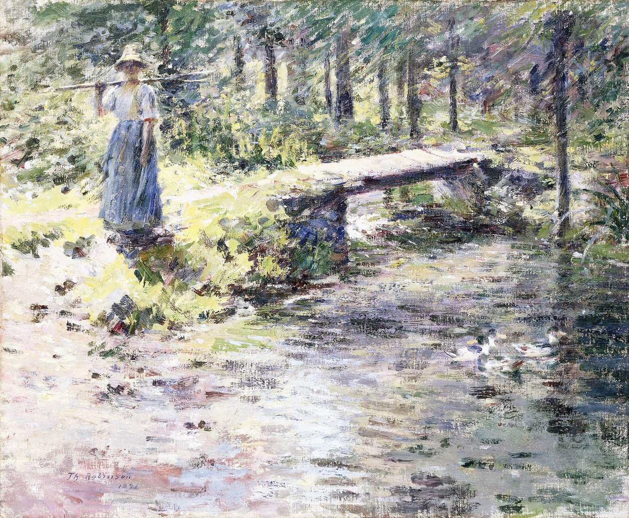 A Pequena Ponte de Theodore Robinson