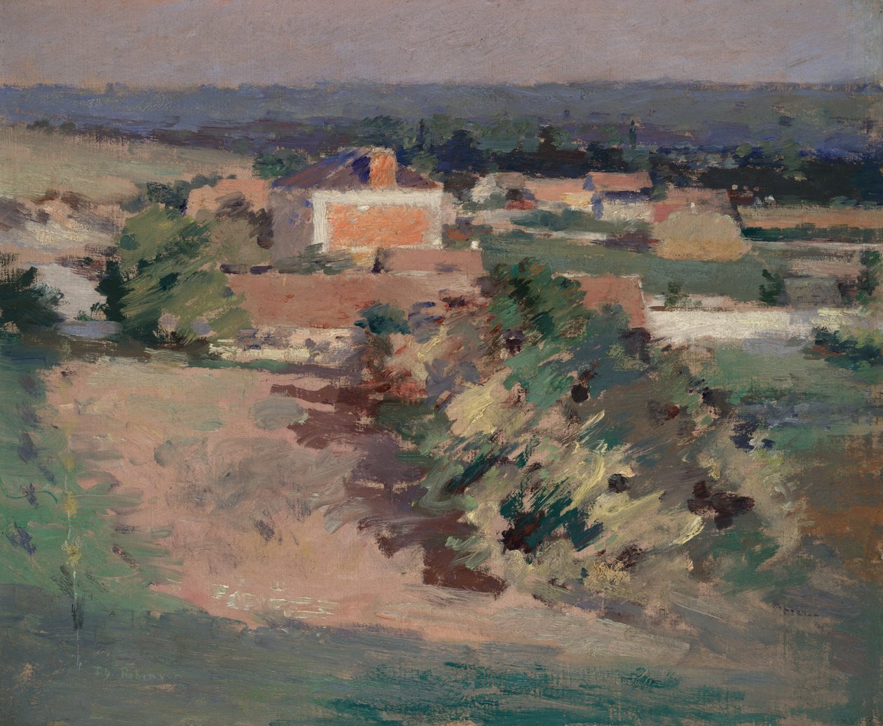 A casa vermelha de Theodore Robinson