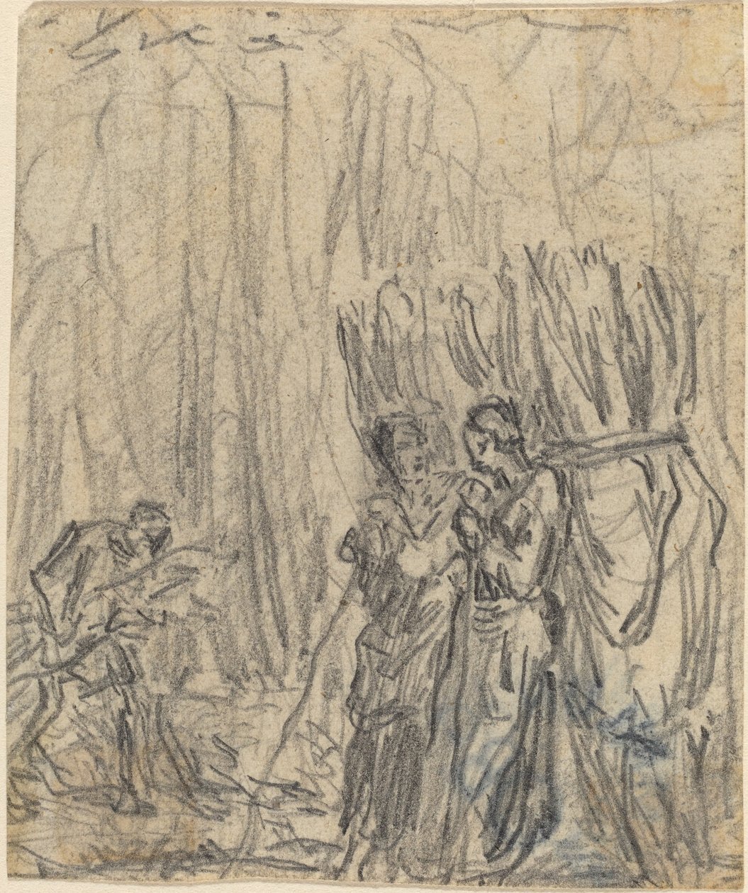 Gleaners de Theodore Rousseau