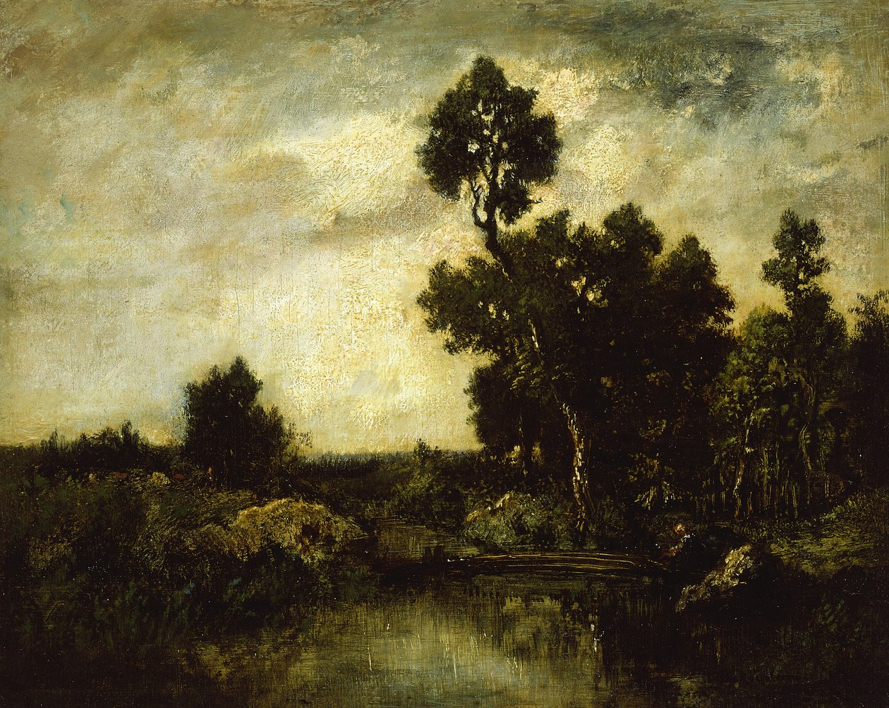Paisagem de Theodore Rousseau