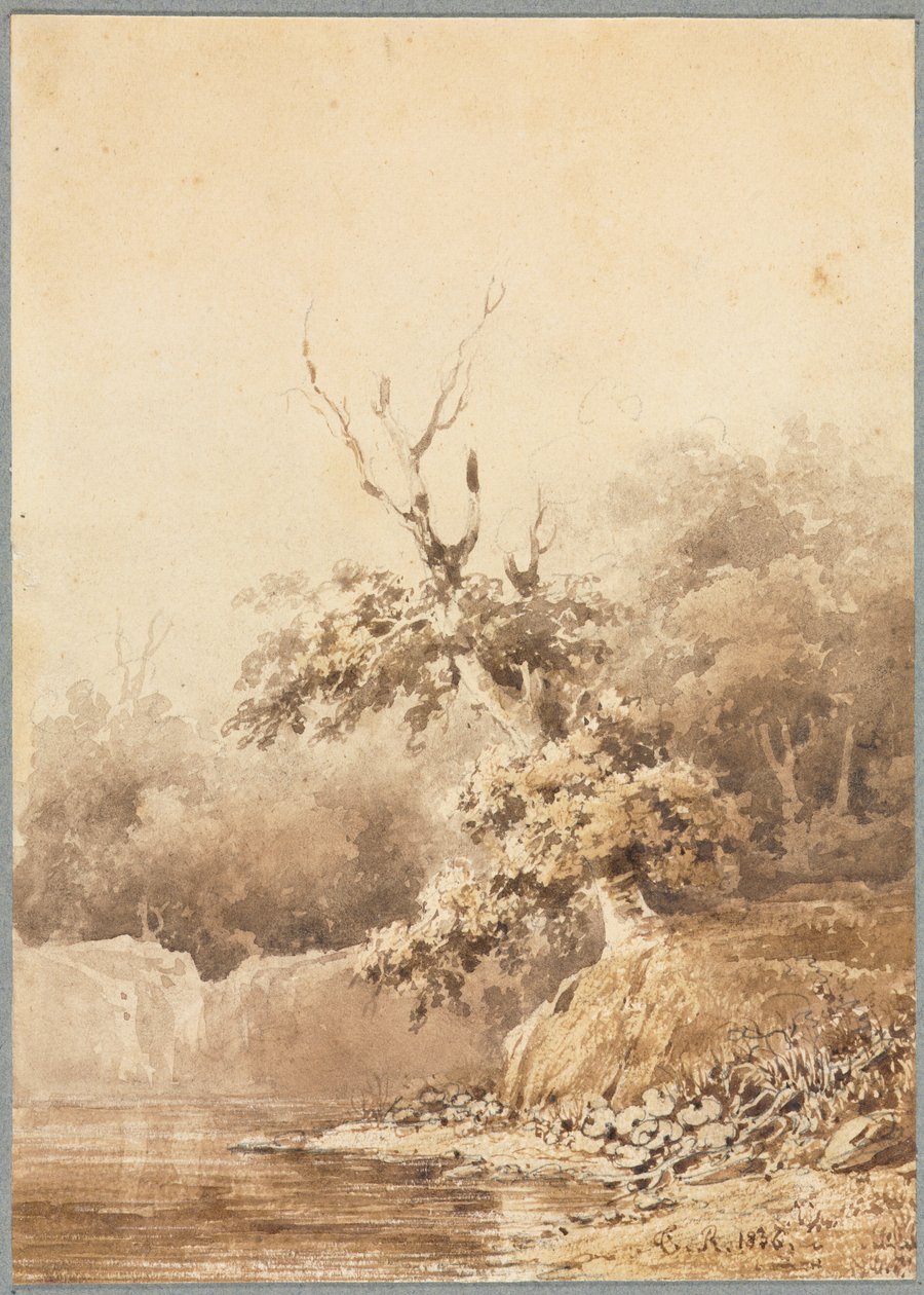 Paisagem de Theodore Rousseau
