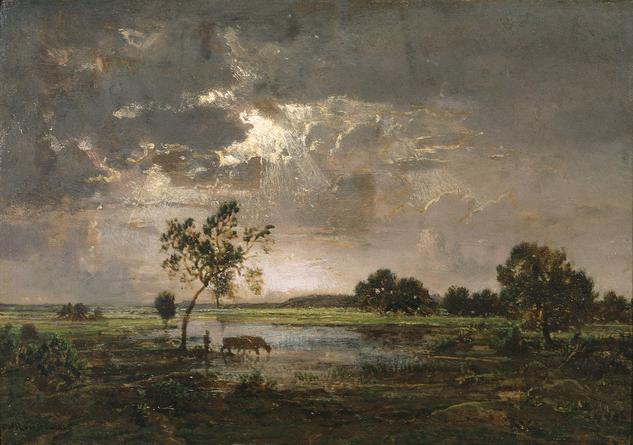 Paisagem de Theodore Rousseau
